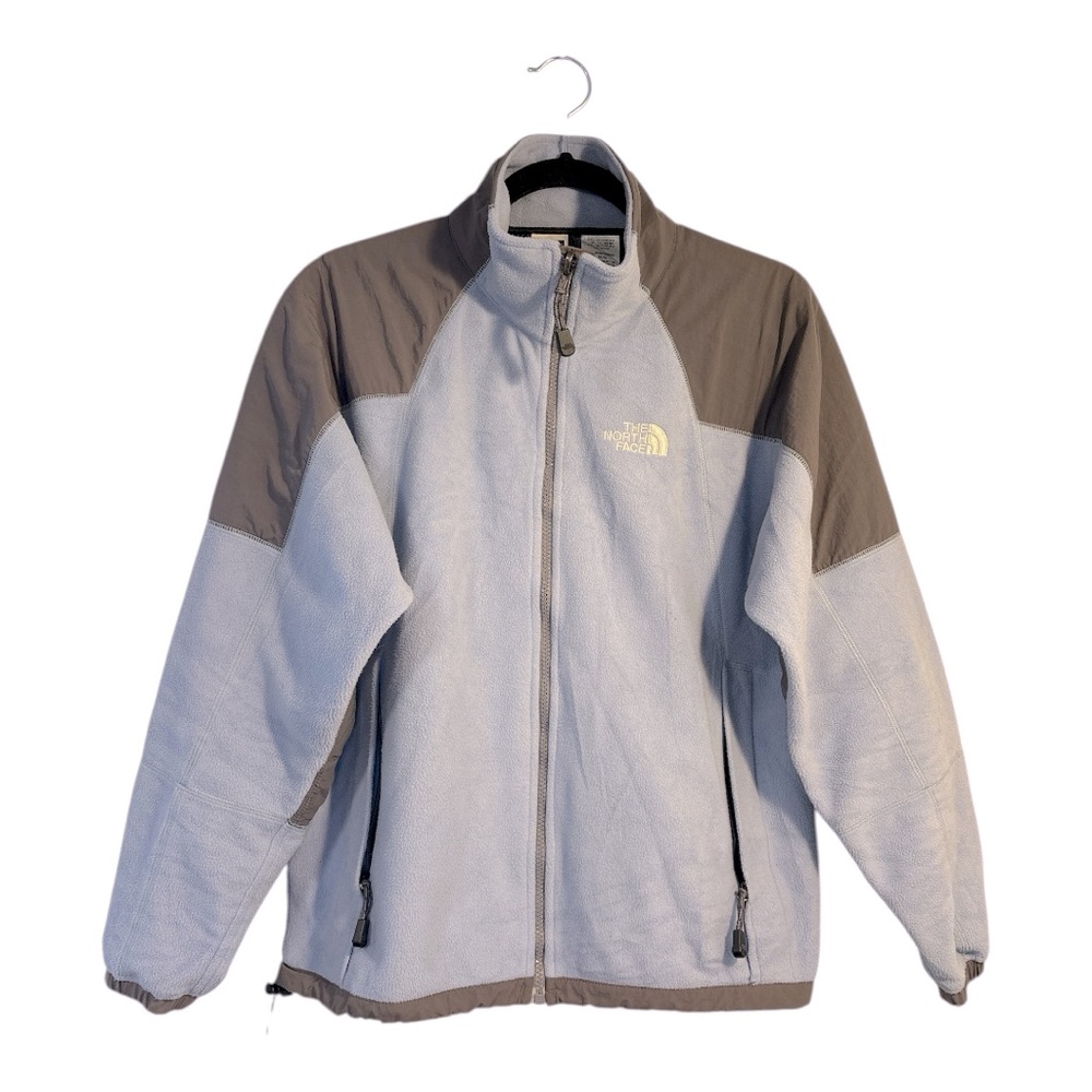 The North Face Women's Gray and Blue Gore Windstopper Jacket Size M